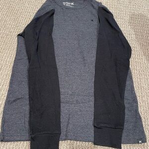 Hurley Charcoal Heather Long Sleeve Tee